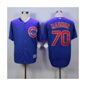 mlb jerseys chicago cubs #70 maddon blue