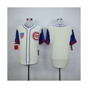 mlb jerseys chicago cubs blank white[2015 new]