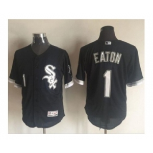 Chicago White Sox #1 Adam Eaton Black Flexbase Authentic Collection Stitched Baseball Jersey