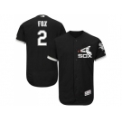 Chicago White Sox #2 Nellie Fox Black Flexbase Authentic Collection Stitched MLB Jersey