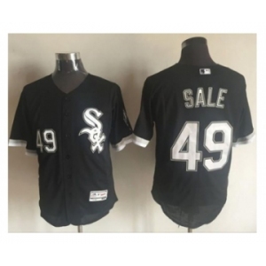 Chicago White Sox #49 Chris Sale Black Flexbase Authentic Collection Stitched Baseball Jersey