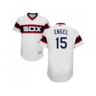 Men Chicago White Sox #15 Adam Engel White Flexbase Authentic Collection Alternate Home Stitched MLB Jerseys