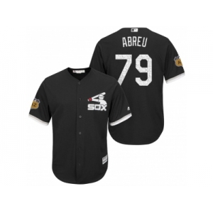 Men's Chicago White Sox #79 Jose Abreu 2017 Spring Training Flex Base Authentic Collection Stitched Baseball Jersey