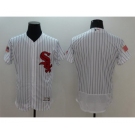 Men's Chicago White Sox Blank Majestic White Fashion Stars & Stripes Flex Base Jersey