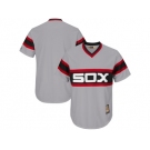 Men's Chicago White Sox Majestic Road Gray Cooperstown Cool Base Jersey