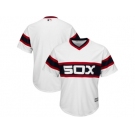 Men's Chicago White Sox Majestic White Throwback Home Cool Base Jersey