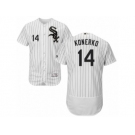 Men's Majestic Chicago White Sox #14 Paul Konerko White Black Flexbase Authentic Collection MLB Jersey