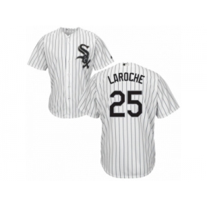 Men's Majestic Chicago White Sox #25 Adam LaRoche Authentic White Home Cool Base MLB Jersey