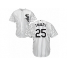 Men's Majestic Chicago White Sox #25 James Shields Replica White Home Cool Base MLB Jersey