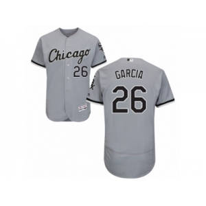 Men's Majestic Chicago White Sox #26 Avisail Garcia Grey Flexbase Authentic Collection MLB Jersey