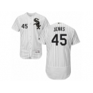 Men's Majestic Chicago White Sox #45 Bobby Jenks White Black Flexbase Authentic Collection MLB Jersey