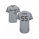 Men's Majestic Chicago White Sox #55 Carlos Rodon Grey Flexbase Authentic Collection MLB Jersey