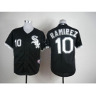 mlb jerseys chicago white sox #10 ramirez black