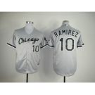 mlb jerseys chicago white sox #10 ramirez grey