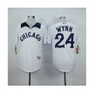 mlb jerseys chicago white sox #24 wynn white[m&n][wynn]