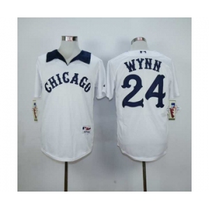 mlb jerseys chicago white sox #24 wynn white[m&n][wynn]