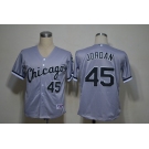 mlb jerseys chicago white sox #45jordan grey