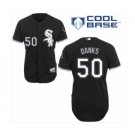 mlb jerseys chicago white sox #50 danks black