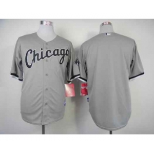 mlb jerseys chicago white sox blank grey