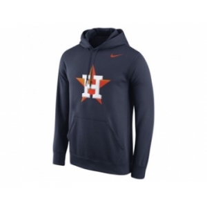 Houston Astros Nike Logo Performance Navy Pullover MLB Hoodie