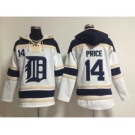 MLB detroit tigers #14 jackson white jerseys[pullover hooded sweatshirt]