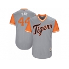 Men's 2017 Little League World Series Tigers Daniel Norris #44 D. No Gray Jersey