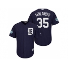 Men's Detroit Tigers #35 Justin Verlander 2017 Spring Training Cool Base Stitched MLB Jersey