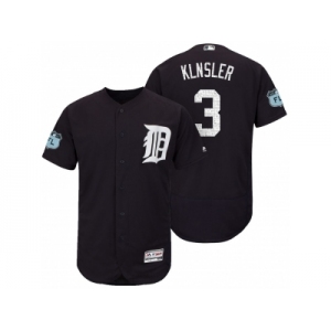 en's Detroit Tigers #3 Ian Klnsler 2017 Spring Training Flex Base Authentic Collection Stitched Baseball Jersey