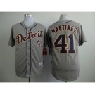 mlb jerseys detroit tigers #41 martinez grey