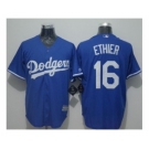 Los Angeles Dodgers #16 Andre Ethier Blue New Cool Base Stitched Baseball Jersey