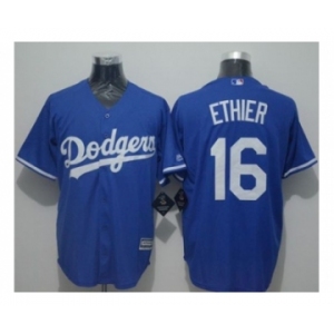 Los Angeles Dodgers #16 Andre Ethier Blue New Cool Base Stitched Baseball Jersey