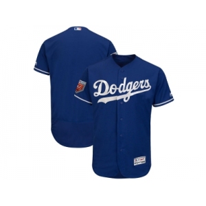 Men Los Angeles Dodgers Customized Majestic Royal 2018 Spring Training Flex Base Team Jersey