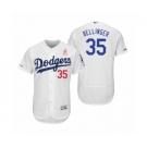 Men's Cody Bellinger Los Angeles Dodgers #35 White 2019 Mother's Day Flex Base Home Jersey