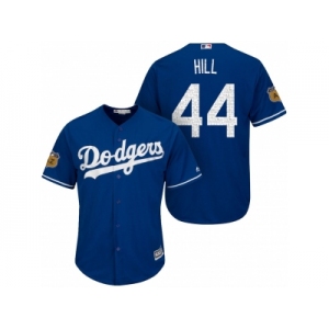 Men's Los Angeles Dodgers #44 Rich Hill 2017 Spring Training Cool Base Stitched MLB Jersey