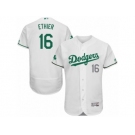 Men's Majestic Los Angeles Dodgers #16 Andre Ethier White Celtic Flexbase Authentic Collection MLB Jersey