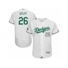 Men's Majestic Los Angeles Dodgers #26 Chase Utley White Celtic Flexbase Authentic Collection MLB Jersey