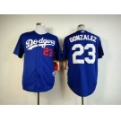 mlb jerseys los angeles dodgers #23 gonzalez blue[gonzalez]