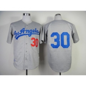 mlb jerseys los angeles dodgers #30 maury white m&n 1963