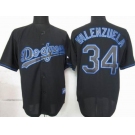 mlb jerseys los angeles dodgers #34 valenzuela black fashion