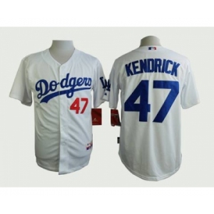 mlb jerseys los angeles dodgers #47 kendrick white