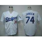 mlb jerseys los angeles dodgers #74 jansen white