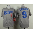 mlb jerseys los angeles dodgers #9 gordon grey[2014 new]