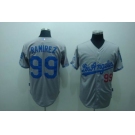 mlb los angeles dodgers #99 ramirez grey(cool base)