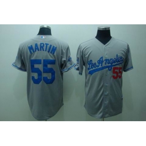 mlb los angeles dodgers martin #55 grey(cool base)
