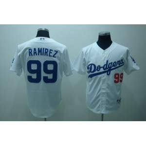 mlb los angeles dodgers ramirez #99 white