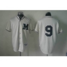 mlb jerseys milwaukee brewers #9 white[M]