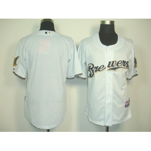 mlb milwaukee brewers blank white