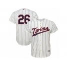 Men's Majestic Minnesota Twins #26 Max Kepler Replica Cream Alternate Cool Base MLB Jersey