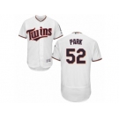 Men's Majestic Minnesota Twins #52 Byung-Ho Park White Flexbase Authentic Collection MLB Jersey