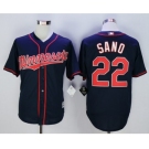 Minnesota Twins #22 Miguel Sano Blue New Cool Base Stitched MLB Jersey